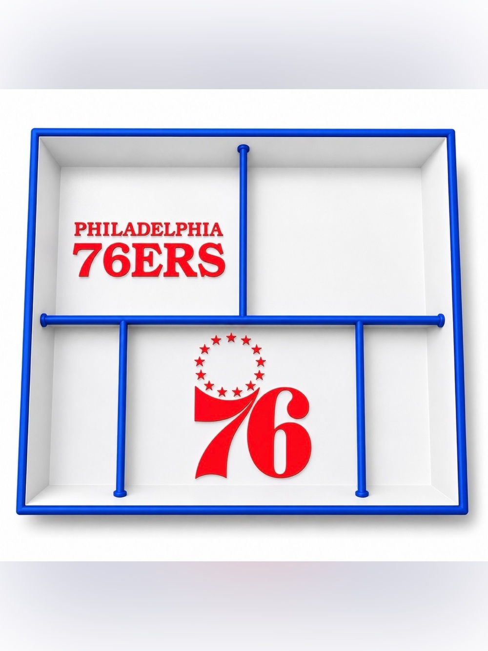 Philadelphia 76er’s NBA Pocket Dump Tray - For Keys, Wallet, Money, Etc